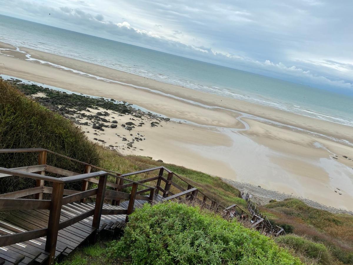 Camping De La Falaise A Equihen Plage Eksteriør bilde