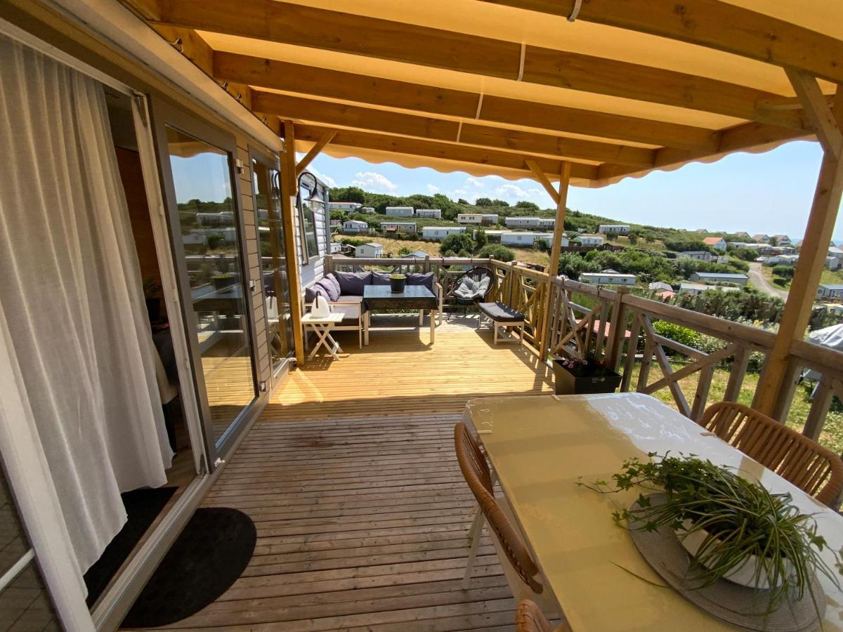 Camping De La Falaise A Equihen Plage Eksteriør bilde