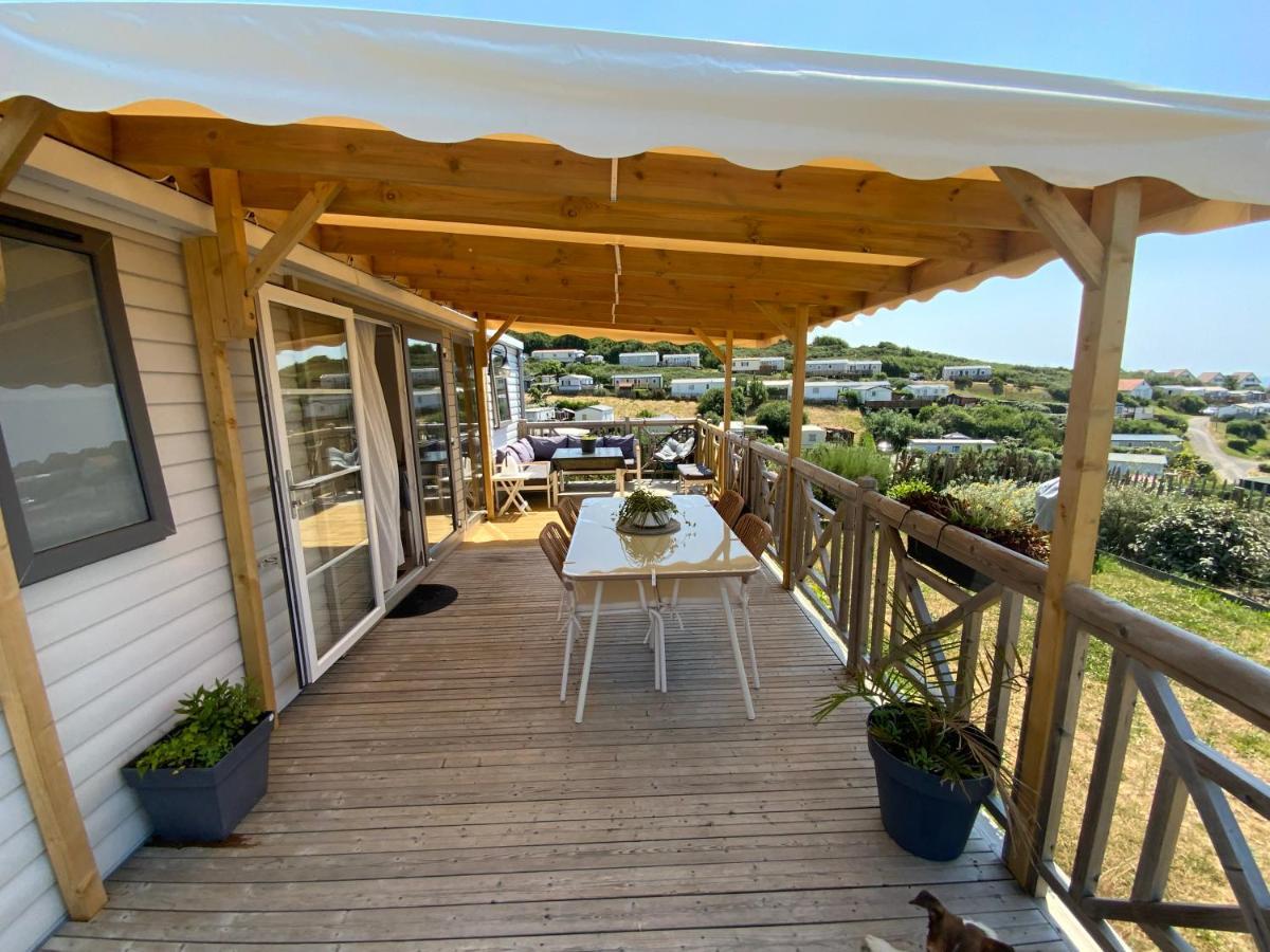 Camping De La Falaise A Equihen Plage Eksteriør bilde